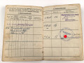 Soldbuch Luftwaffe , ausgestellt 1.9.1940 bei Landesschützen Ausbildungs Kompanie Detmold.