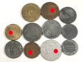 11 Stück Kleinmünzen III.Reich