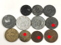 11 Stück Kleinmünzen III.Reich