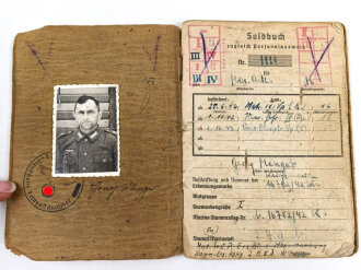 Soldbuch Kriegsmarine, ausgestellt am 20.2.42