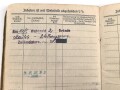 Soldbuch Kriegsmarine, ausgestellt am 20.2.42
