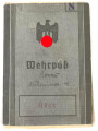 Wehrpaß Heer, eingeestellt am 2.7.1935 bei Landespolizei Abteilung Hanau