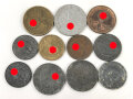 11 Stück Kleinmünzen III.Reich