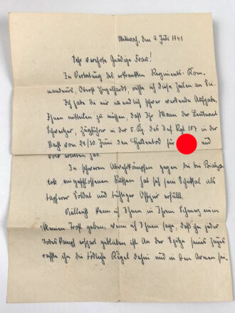 Wehrpaß Heer, eingestellt am 19.7.1937 bei Infanterie Regiment 53 Weißenfels.