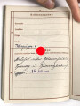 Wehrpaß Heer, eingvestellt am 5.6.1940 bei Kraftfahr Ersatz Abteilung 12.