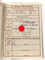 Wehrpaß Heer, eingvestellt am 5.6.1940 bei Kraftfahr Ersatz Abteilung 12.
