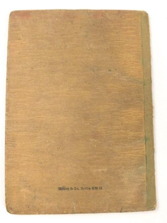 Soldbuch Heer,  ausgestellt am 23.2.1944 bei Landes Schützen Ersatz und Ausbildungs Batl. 12.