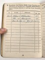 Soldbuch Heer,  ausgestellt am 23.2.1944 bei Landes Schützen Ersatz und Ausbildungs Batl. 12.