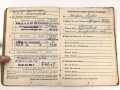 Soldbuch Heer,  ausgestellt am 23.2.1944 bei Landes Schützen Ersatz und Ausbildungs Batl. 12.
