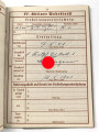 Wehrpaß Heer, eingestellt am 7.2.1941 bei Kradschützen Ersatz Btl.1 Meiningen.