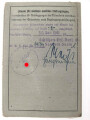 Soldbuch Heer, ausgestellt 30.4.1941 bei Schützen Ersatz Btl. 6 Saalfeld.
