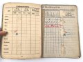 Soldbuch Heer, ausgestellt 30.4.1941 bei Schützen Ersatz Btl. 6 Saalfeld.