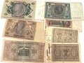 7 Stück Geldscheine III.Reich