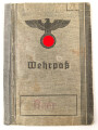 Wehrpaß Heer,  eingestellt am 24.9.1939 bei Stabspersonal Infanterie Regiment 276 Königsbrück.