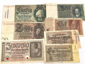 7 Stück Geldscheine III.Reich