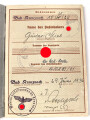 Wehrpaß Heer eingestellt am 4.11.1937 bei MG Kompanie Infanterie Regiment 13 Ludwigsburg.