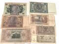 7 Stück Geldscheine III.Reich