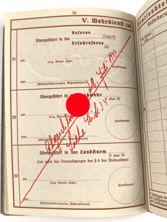 Wehrpaß  Luftwaffe, eingestellt am 10.5.1941 bei Fliegerhorstkompanie Liegnitz.