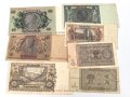 7 Stück Geldscheine III.Reich