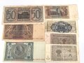 7 Stück Geldscheine III.Reich