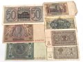 7 Stück Geldscheine III.Reich