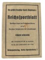 Soldbuch Heer, Ersatzausfertigung ausgestellt am 31.8.1944 bei Grenadier Btl. 110 Saargemünd.