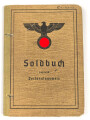 Soldbuch Heer, Ersatzausfertigung ausgestellt am 31.8.1944 bei Grenadier Btl. 110 Saargemünd.