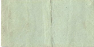 Zehn Reichspfennig, Behelfszahlungsmittel für die...