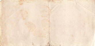 Fünfzig Reichspfennig, Behelfszahlungsmittel für die Deutsche Wehrmacht. Gebraucht