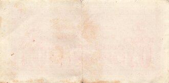 Fünfzig Reichspfennig, Behelfszahlungsmittel für die Deutsche Wehrmacht. Gebraucht