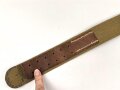 Koppelriemen in Tropenausführung Wehrmacht. Späte Ausführung mit Reichsbetriebsnummer, Gesamtlänge 83cm
