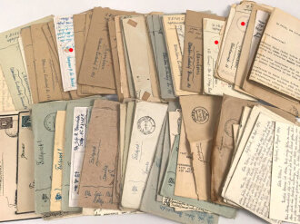 Konvolut Feldpost eines Angehörigen im Grenadier Regiment 554, Gefallen am 18.7.44 bei Dolsk ( Ukraine )