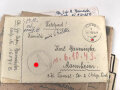 Konvolut Feldpost eines Angehörigen im Grenadier Regiment 554, Gefallen am 18.7.44 bei Dolsk ( Ukraine )