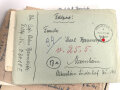 Konvolut Feldpost eines Angehörigen im Grenadier Regiment 554, Gefallen am 18.7.44 bei Dolsk ( Ukraine )