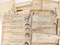 Konvolut Kriegsfangenen Post eines zunächst in Frankreich, dann in Deutschland von den U.S, Streitkräften Inhaftierten. Etwa 39 Belege