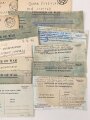 Konvolut Kriegsfangenen Post eines zunächst in Frankreich, dann in Deutschland von den U.S, Streitkräften Inhaftierten. Etwa 39 Belege