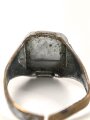 "Westwall 1939/40 " Fingerring, stark getragenes Stück, Höhe 16mm
