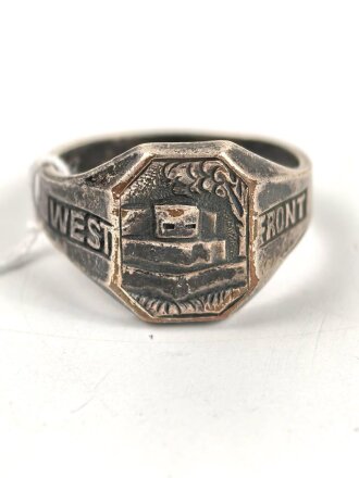 "Westfront" Fingerring in gutem Zustand,...