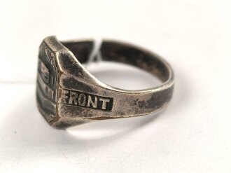 "Westfront" Fingerring in gutem Zustand,...