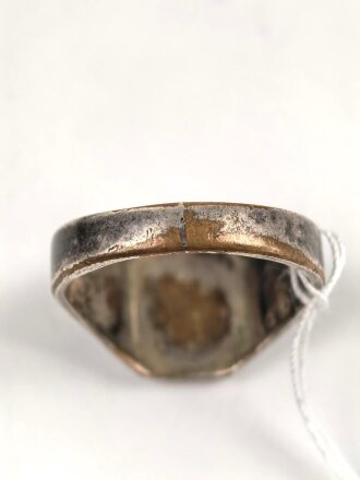 "Westfront" Fingerring in gutem Zustand, Höhe  14mm