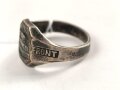 "Westfront" Fingerring in gutem Zustand, Höhe  14mm