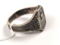 "Westfront" Fingerring in gutem Zustand, Höhe  14mm
