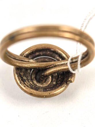 Westwall Fingerring, stark getragenes Stück, Höhe  15mm
