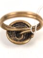 Westwall Fingerring, stark getragenes Stück, Höhe  15mm