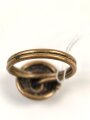 Westwall Fingerring, stark getragenes Stück, Höhe  15mm
