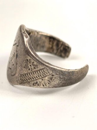 " Krim " Fingerring,  stark getragenes...