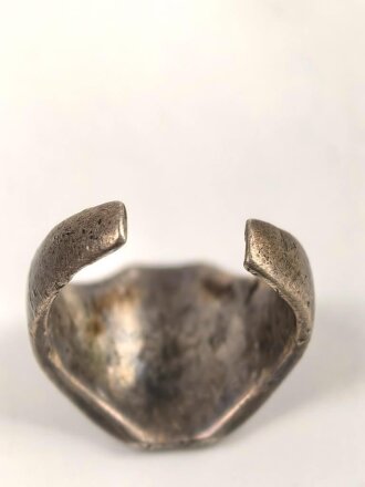 " Krim " Fingerring,  stark getragenes Stück, Höhe 15mm