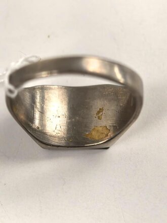 " Saloniki 1941 " Fingerring, getragenes Stück, Höhe 12mm
