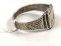 " Athen " Fingerring, getragenes Stück, Höhe 10mm