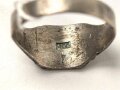 " Athen " Fingerring, getragenes Stück, Höhe 10mm